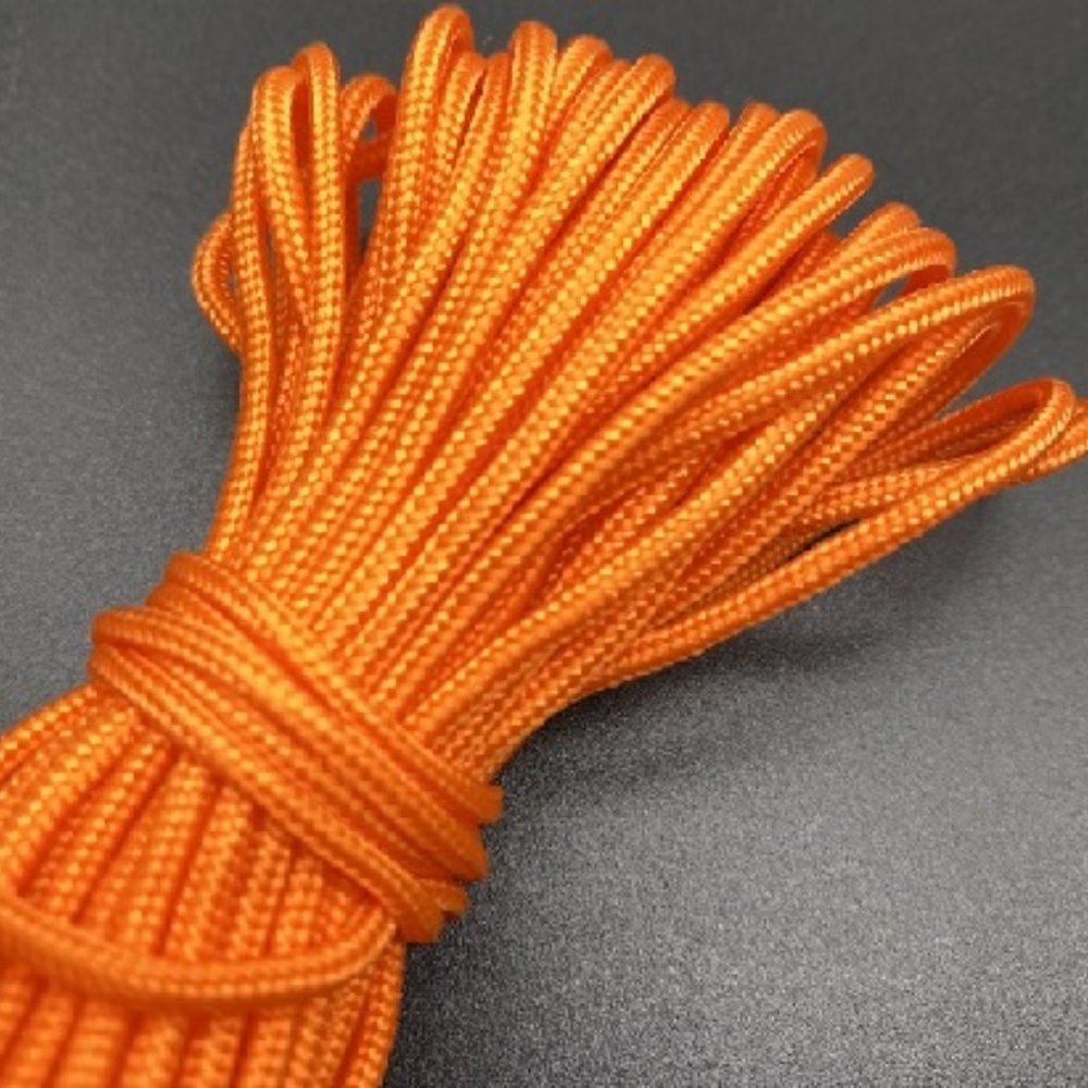 5/$10 9 YARDS 2MM Paracord Parachute Cord   ORANGE